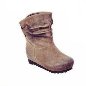 Rare ANTELOPE 262 platform wedge bootie